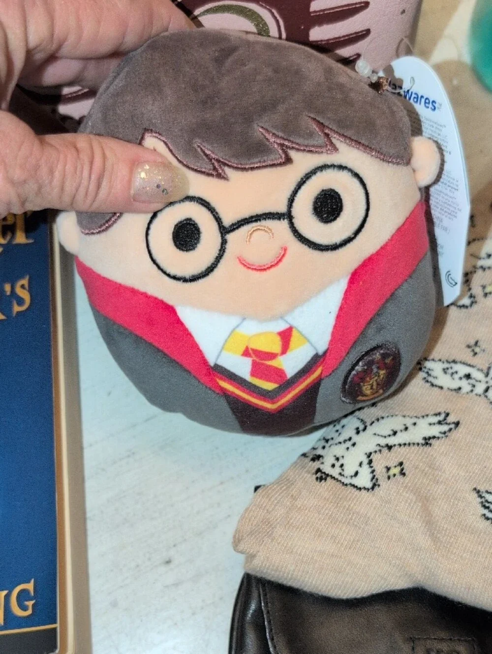 Harry Potter Bundle -  Cosmetic Bag , Socks, Book, Plush, Bottle, Pouches